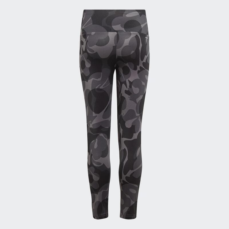 Leggings 7/8 Essentials AEROREADY Seasonal Print High-Waist Junior