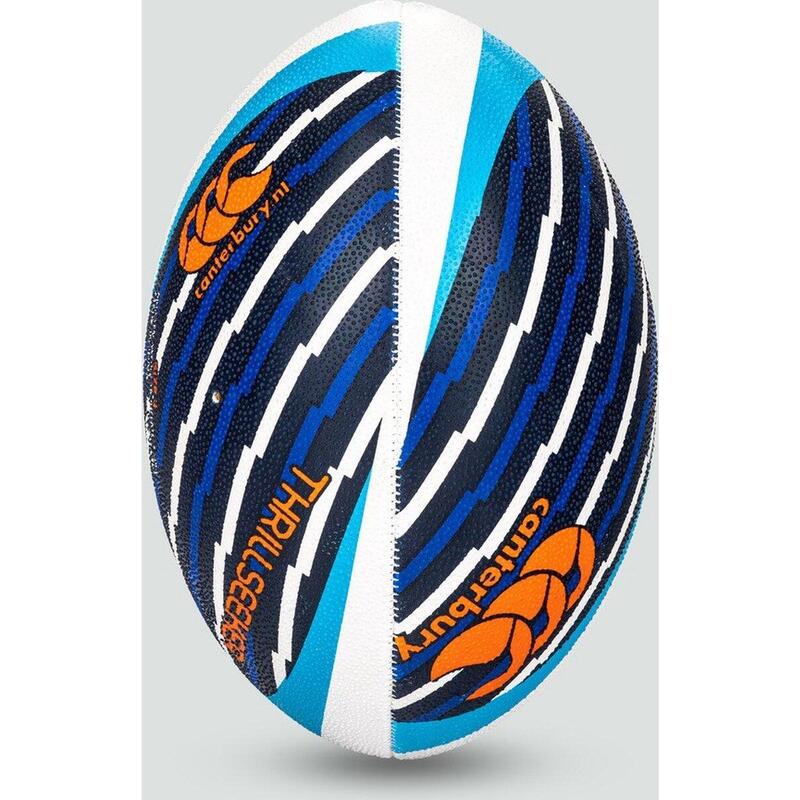 Ballon de rugby - unisexe Bleu Orange