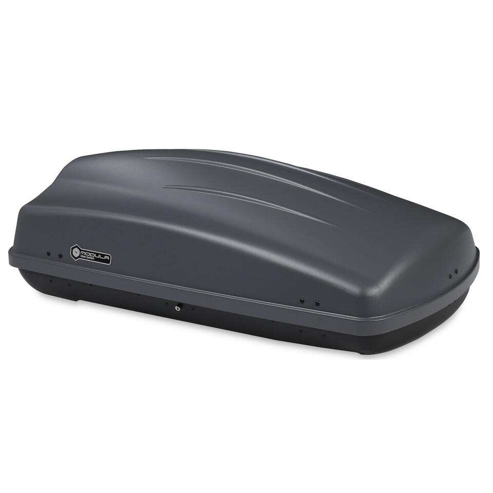 Cutie portbagaj MODULA Ciao, Gri Opac 340l - 140x80x44cm