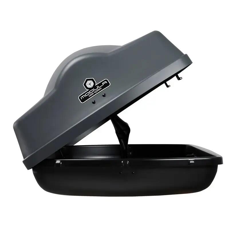Cutie portbagaj MODULA Ciao, Gri Opac 340l - 140x80x44cm 5/6