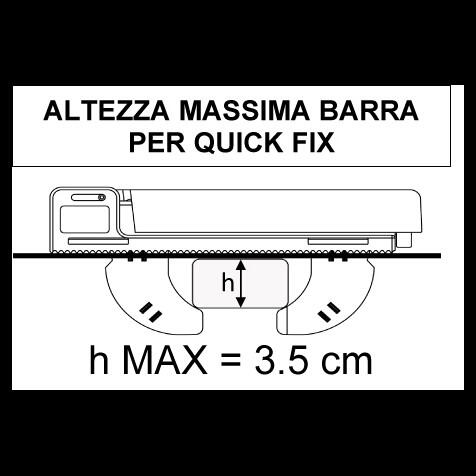 Baú de tejadilho FARAD KORAL 400L cinzento 6/6