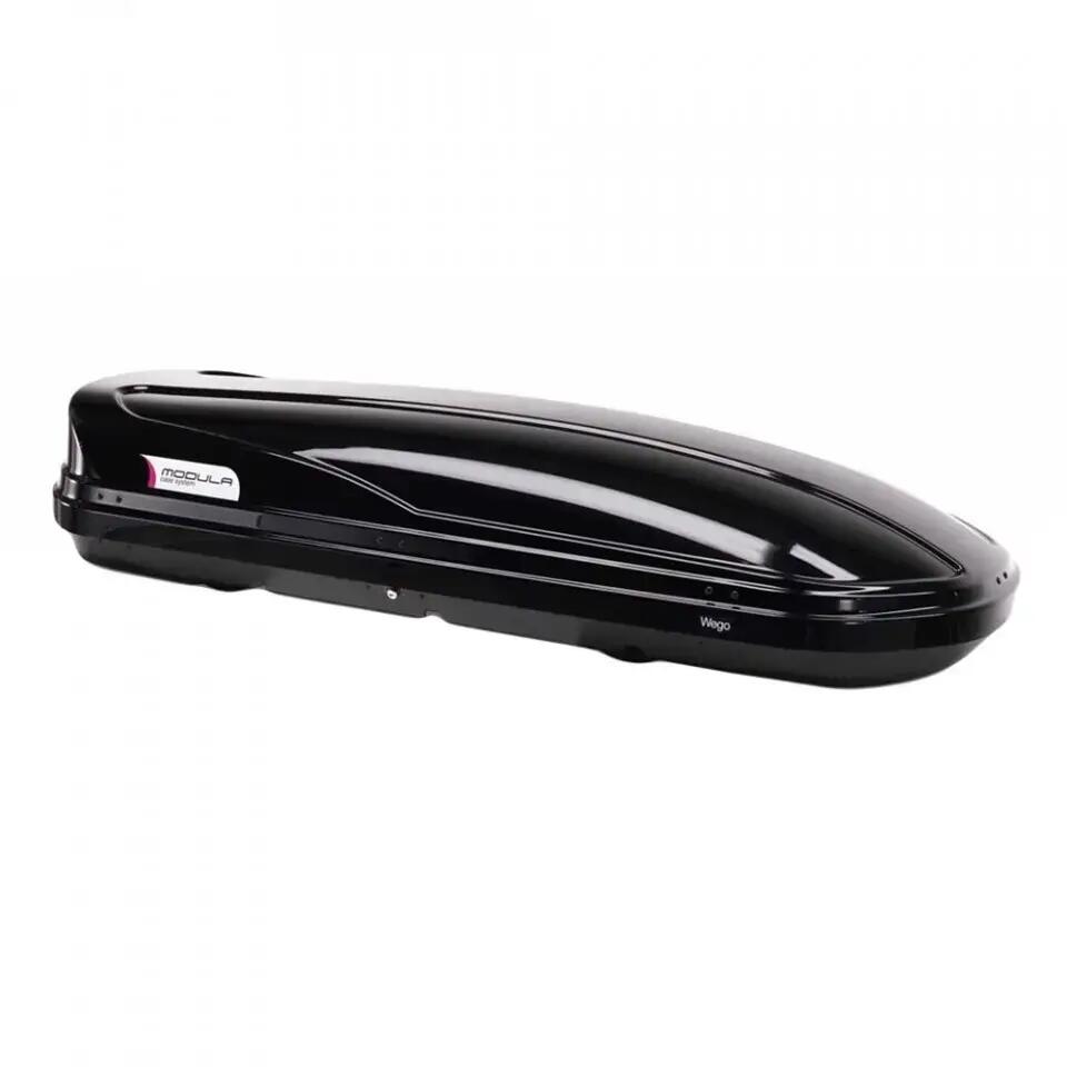 Cutie portbagaj MODULA WeGo cu deschidere dubla, Gloss Black, 450l - 175x82x44cm 3/6