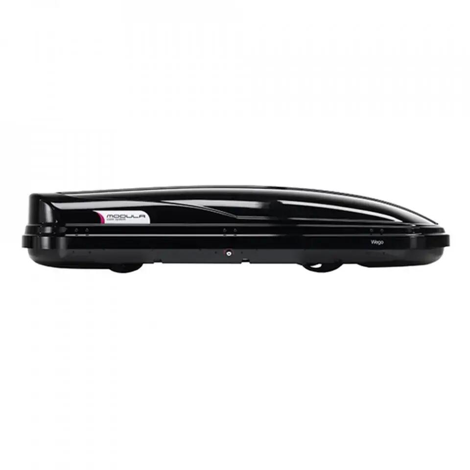 Cutie portbagaj MODULA WeGo cu deschidere dubla, Gloss Black, 450l - 175x82x44cm 2/6