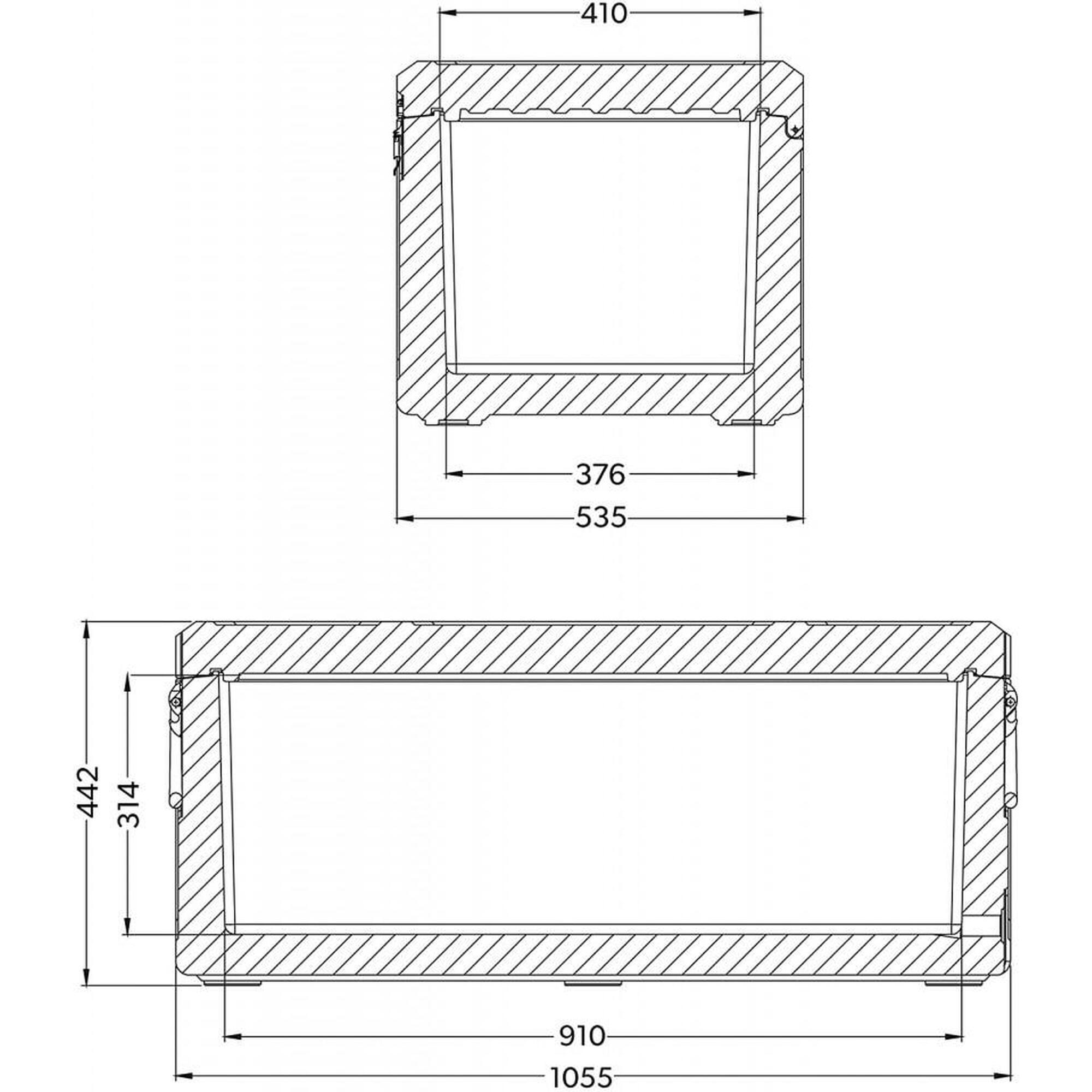 Dometic Cool-Ice CI 110 Insulation box | 111 L | Stone 6/6
