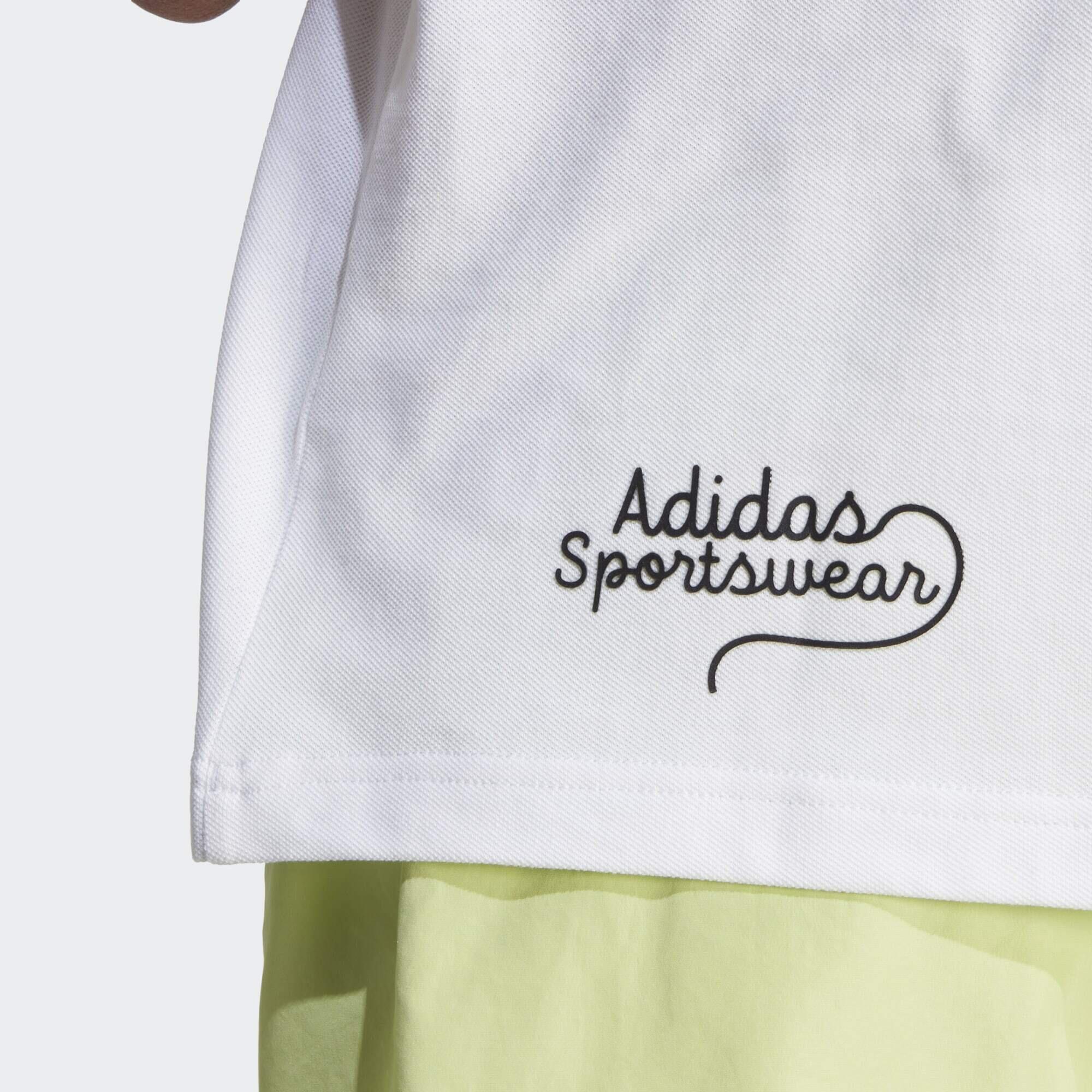 Scribble Embroidery Polo Shirt 5/5