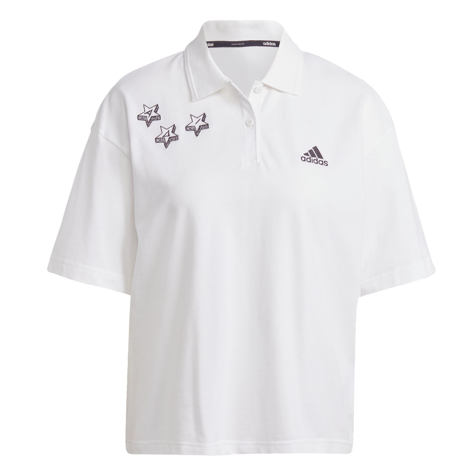 Scribble Embroidery Polo Shirt 2/5