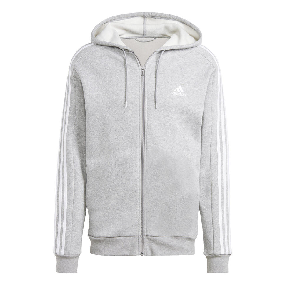 Bluza z kapturem Essentials Fleece 3-Stripes Full-Zip