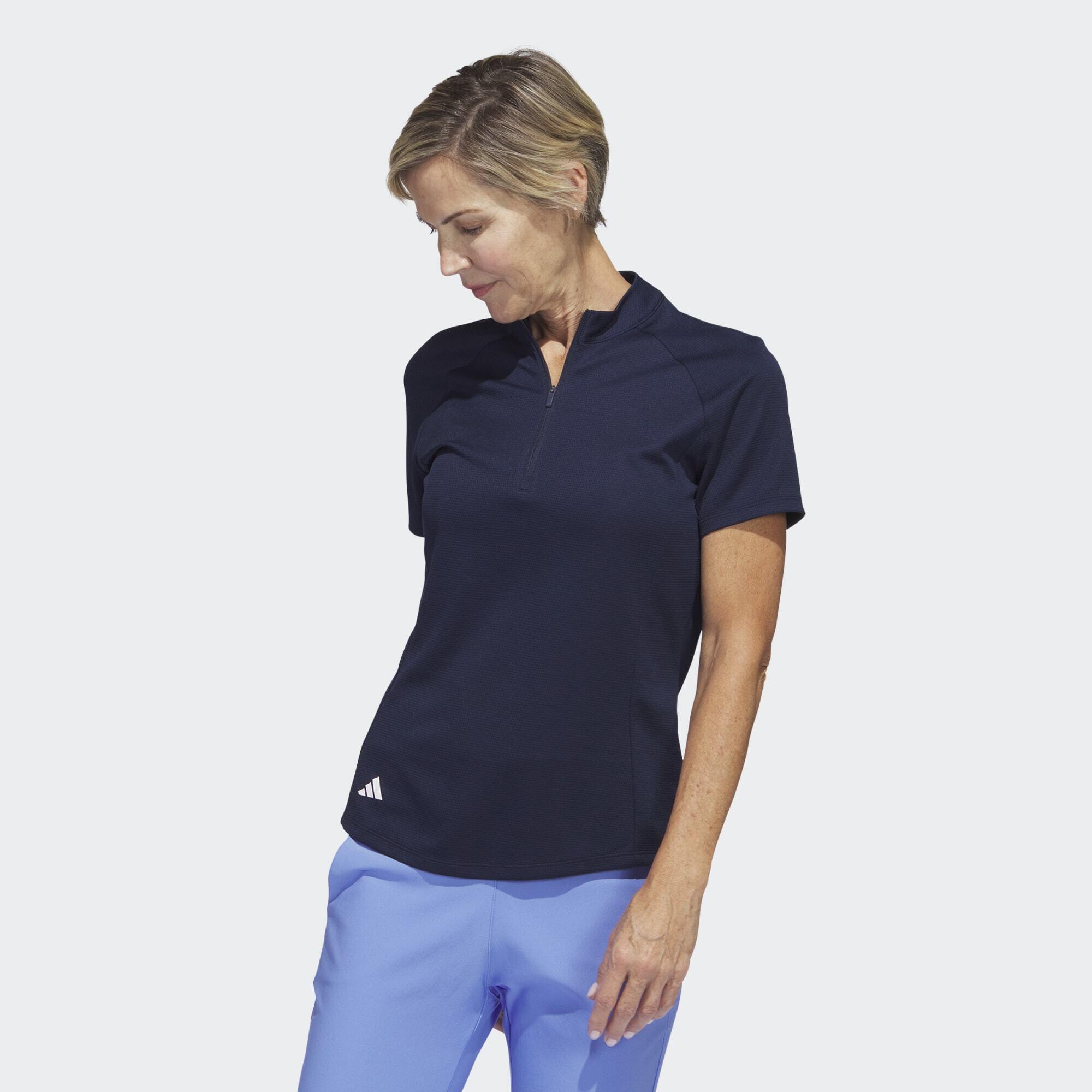 Textured golf polo