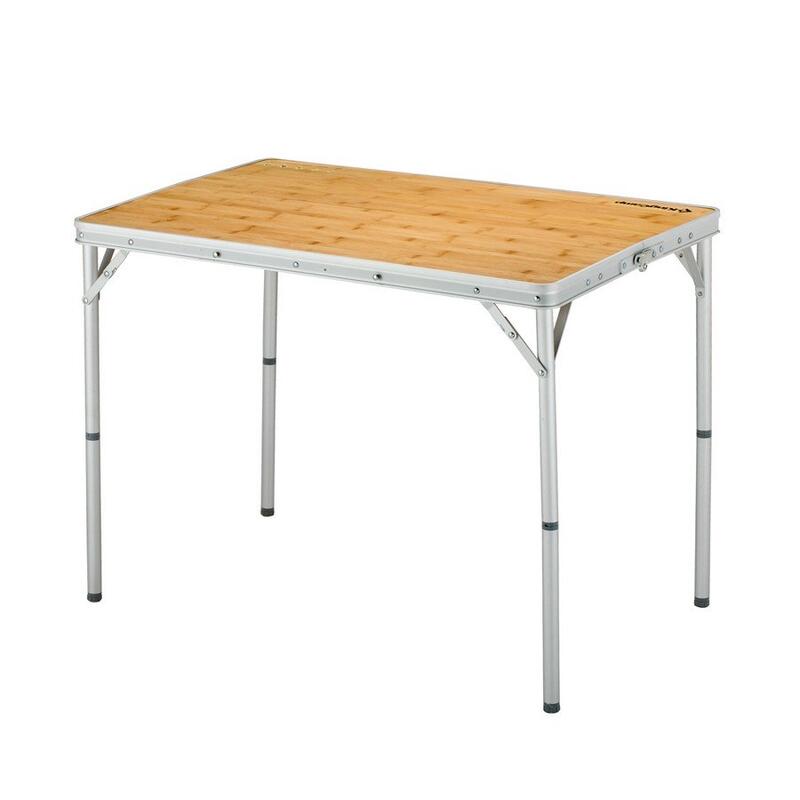 Table pliante en aluminium