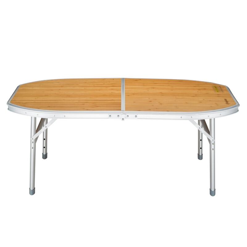 Aluminium campingtafel - Ronde vorm