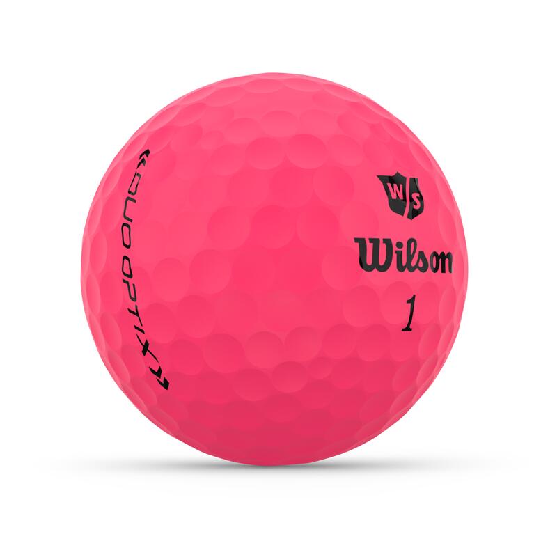 Pallina da golf Wilson Duo Optix verde