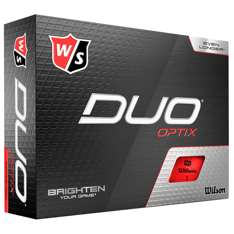 Balle de Golf Wilson Duo Optix Verte