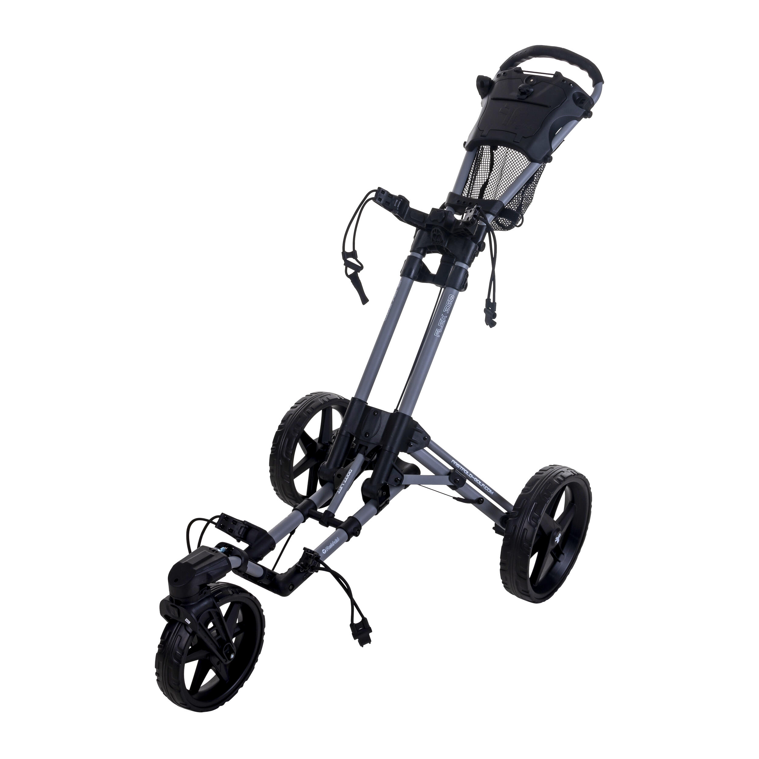 Snel opvouwbare flex 360 golftrolley 3/5