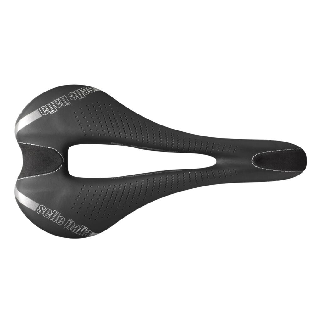 SADDLE MAX SLR GEL Ti316 SUPERFLOW Mens Comfort Black L3 3/4