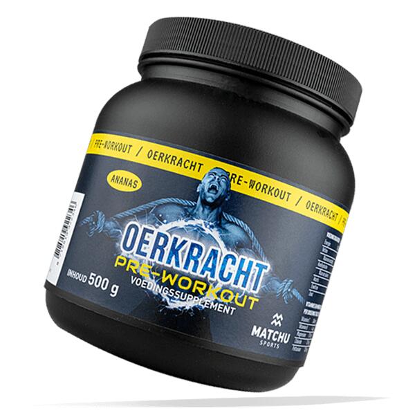 MATCHU SPORTS PRE WORKOUT 500g met ananas smaak