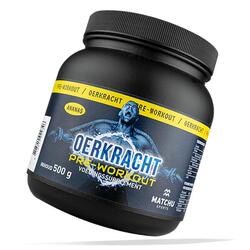 Oerkracht pre-workout - 500 gram - Zwart