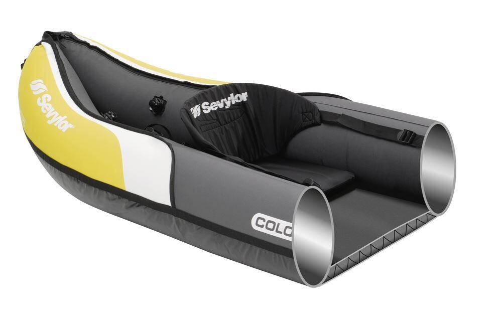 Colorado 2 Person Inflatable Touring Kayak - Yellow 2/6