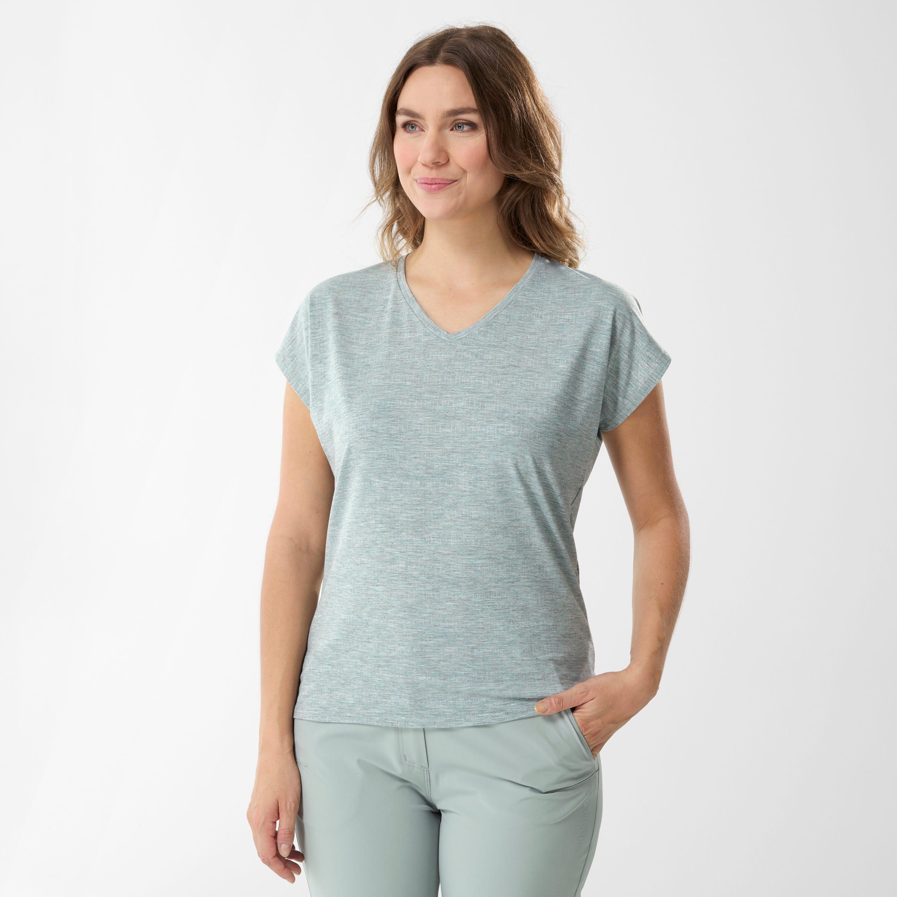 Lafuma - T-shirt Randonnée Femme Skim Tee - T-shirt Manches Courtes - Bleu - 38 S - Decathlon