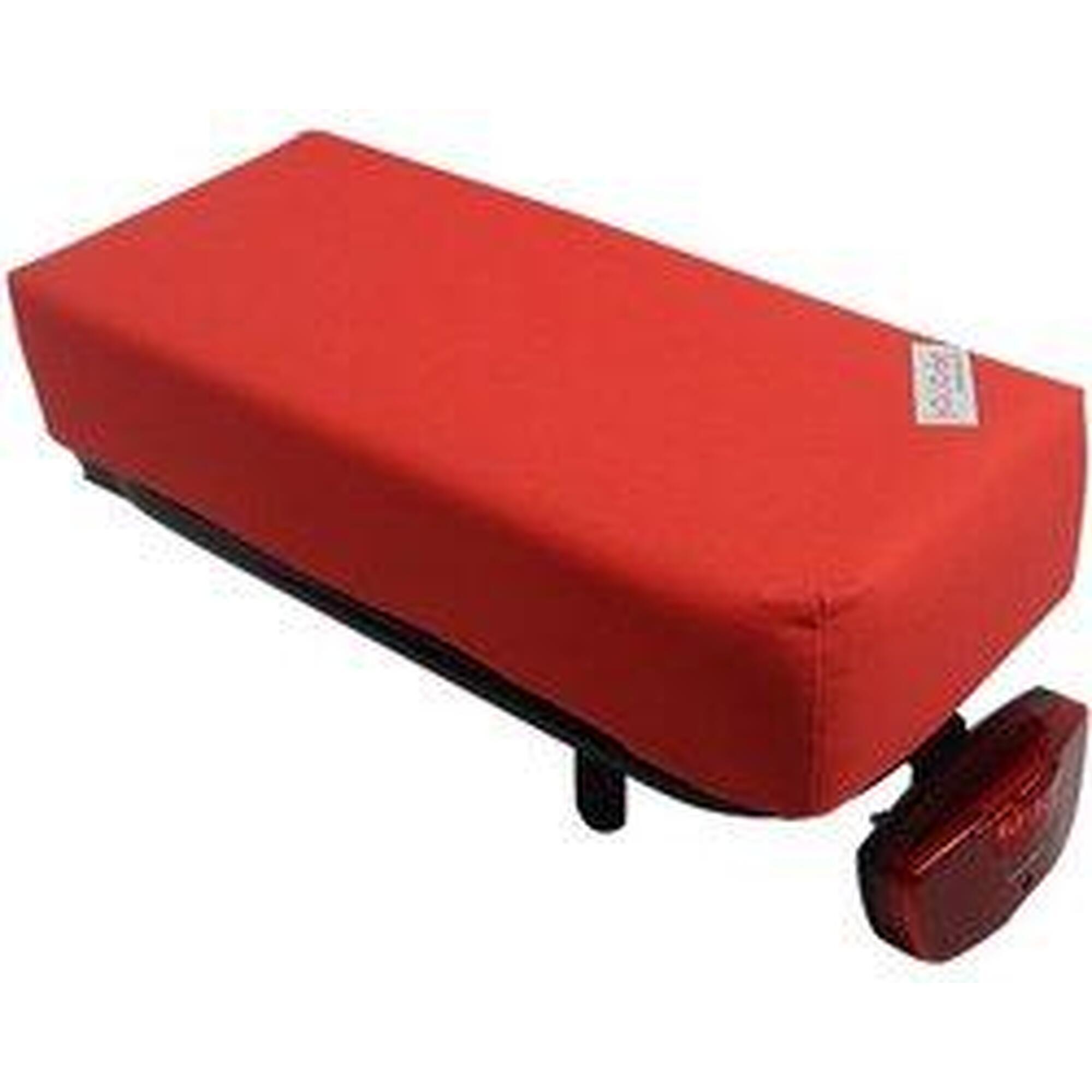 Coussin de vélo pour porte-bagages - Rood