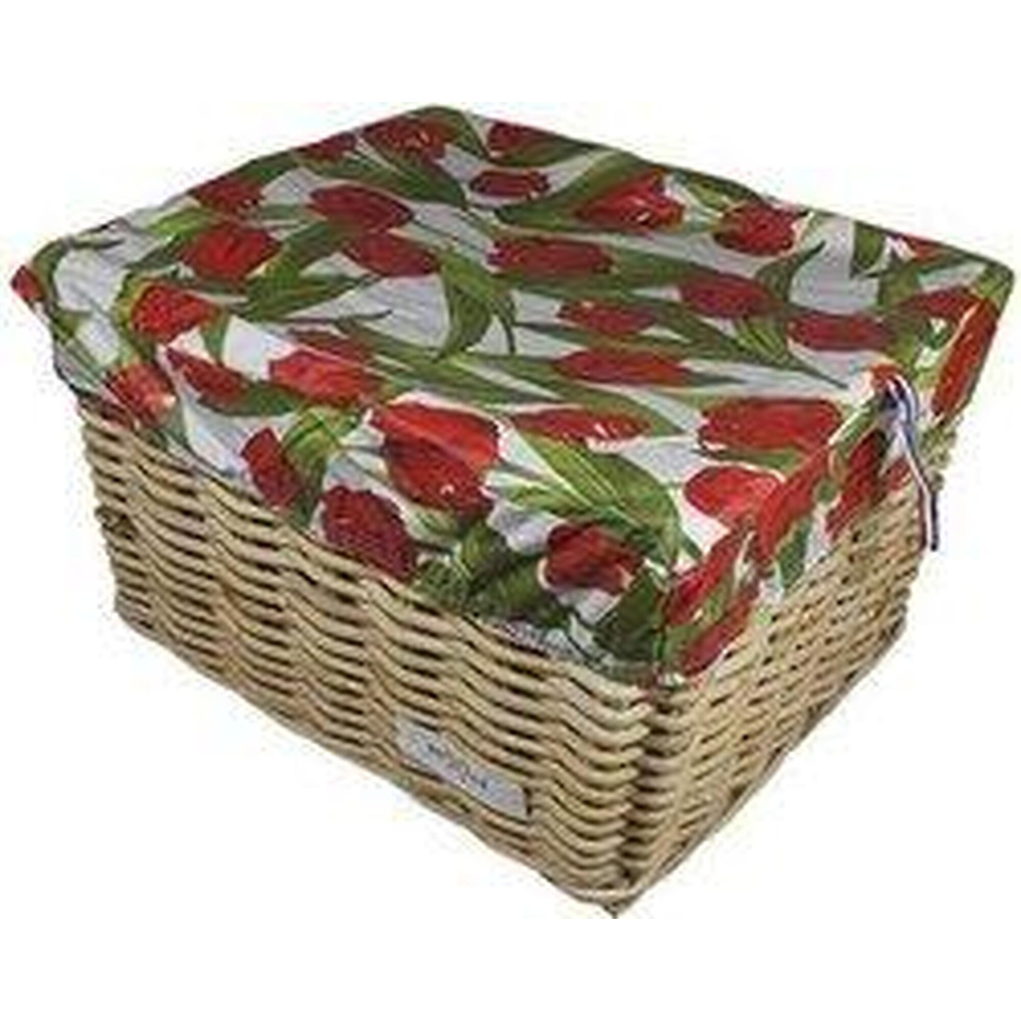 blanc / rouge / vert profond