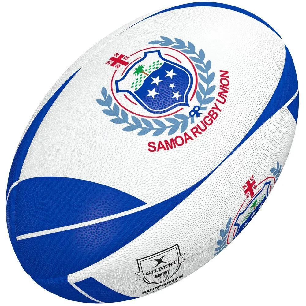 GILBERT Samoa Supporter Ball, White