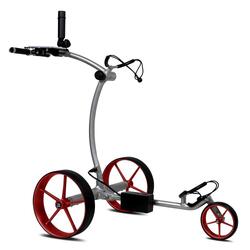 Tour Made RT-650S elektrische golftrolley frame zilver