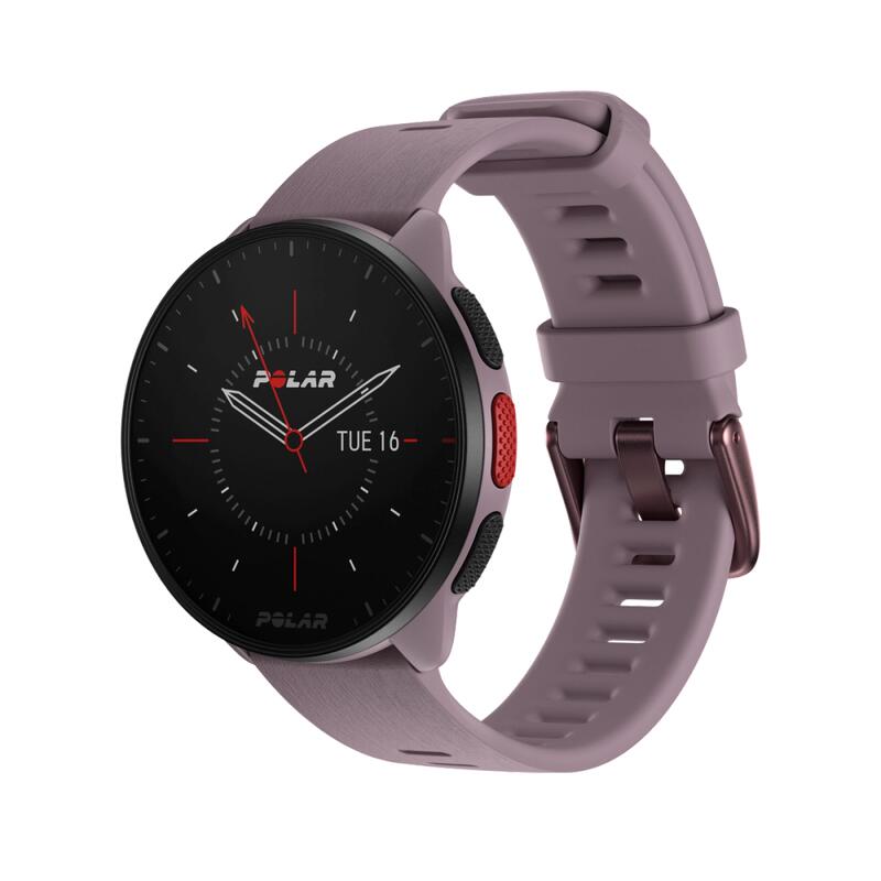 MONTRE CONNECTÉE MULTISPORT GPS CARDIO POLAR PACER VIOLET