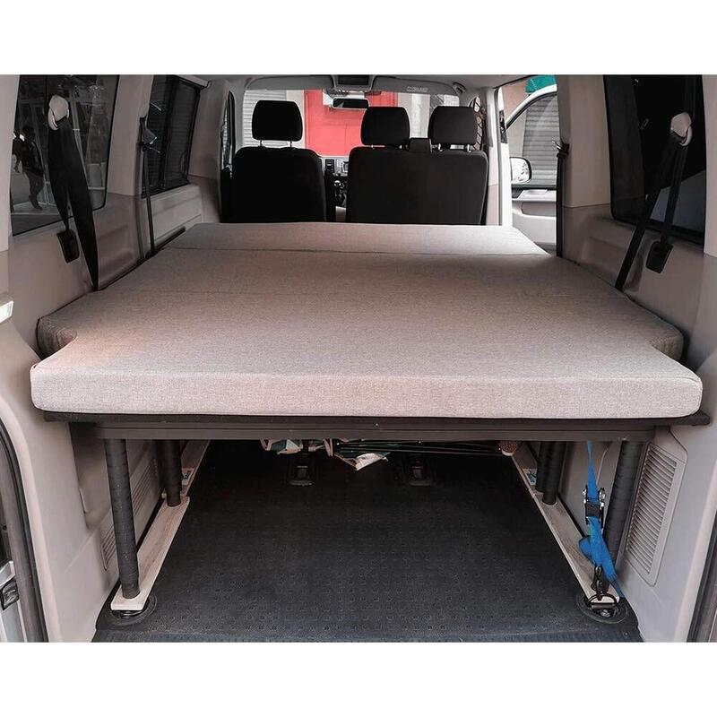 Colchón Plegable con Viscoelástica para Volkswagen T5, T6, Ocean