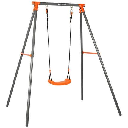 KETTLER balançoire simple SINGLE gris/orange