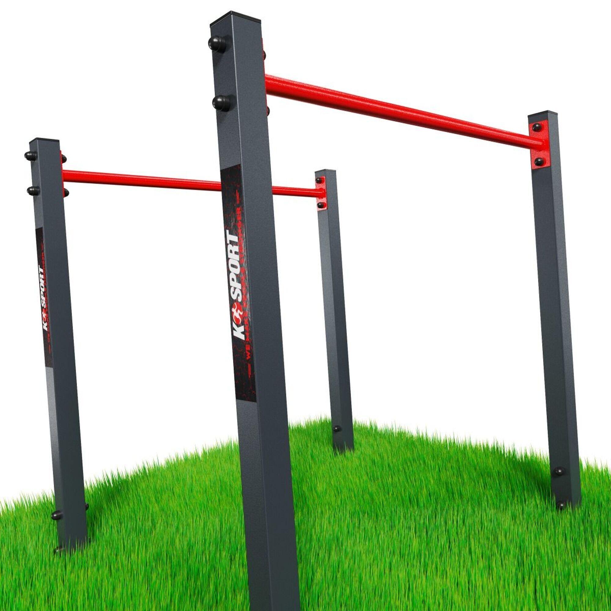 Parallelle stangen voor buiten I Outdoor Dip Bars 2/6