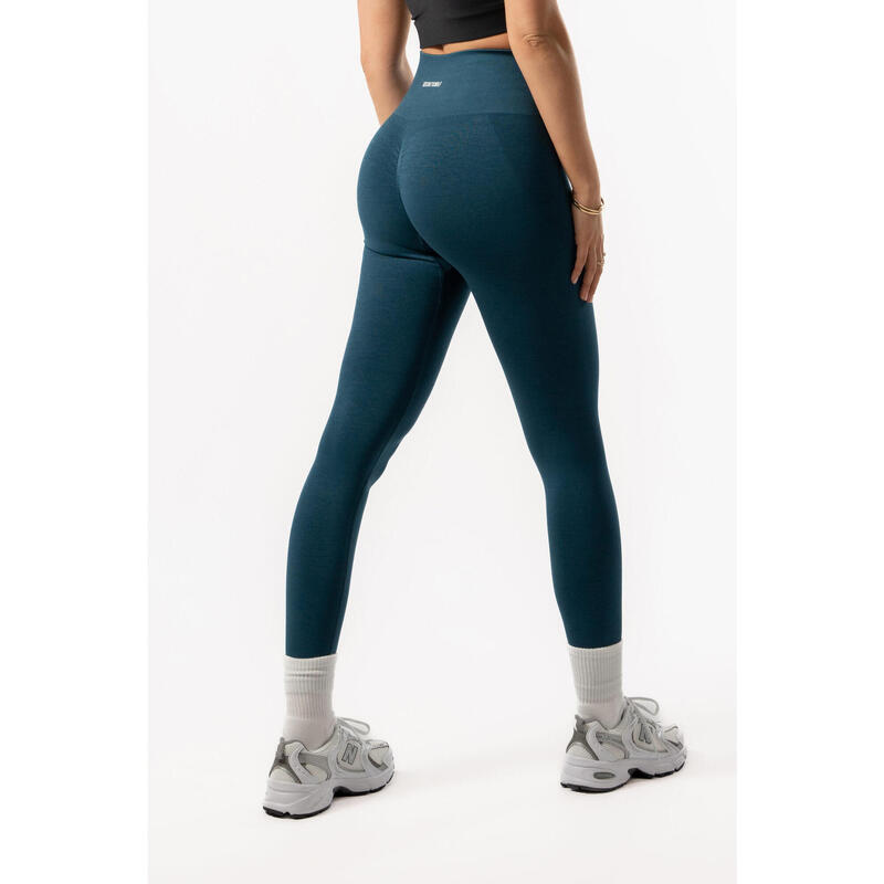 Legging Ultimate Sans Coutures Scrunch Bleu Océan