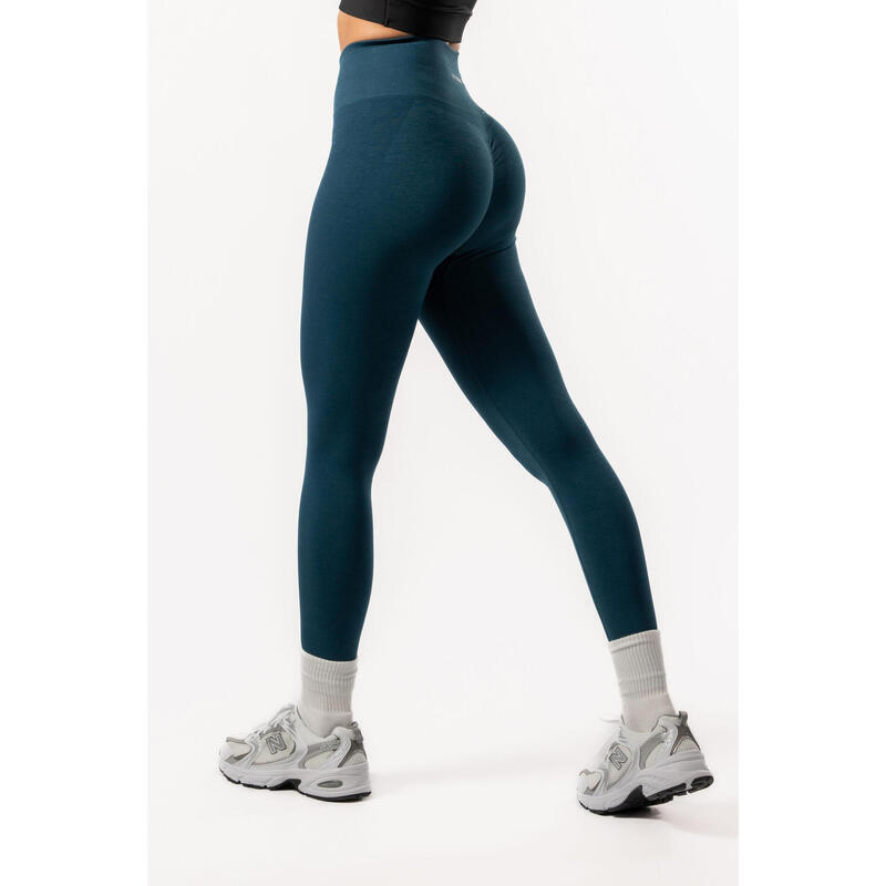 Mallas elásticas de fibra de bambú para mujer, leggings ajustados