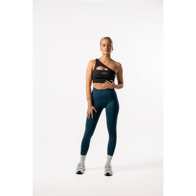 Ultimate Seamless Nahtloze Scrunch Legging Oceaan Blau