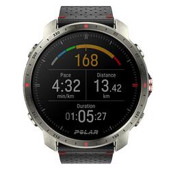 PREMIUM OUTDOOR HORLOGE MET GPS & INGEBOUWDE BAROMETER POLAR GRIT X PRO TITAN