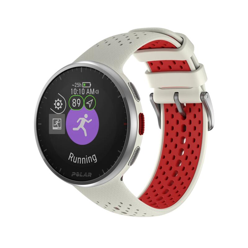 Montre connectée du sport - GPS, Baromètre - Pacer Pro Blanc