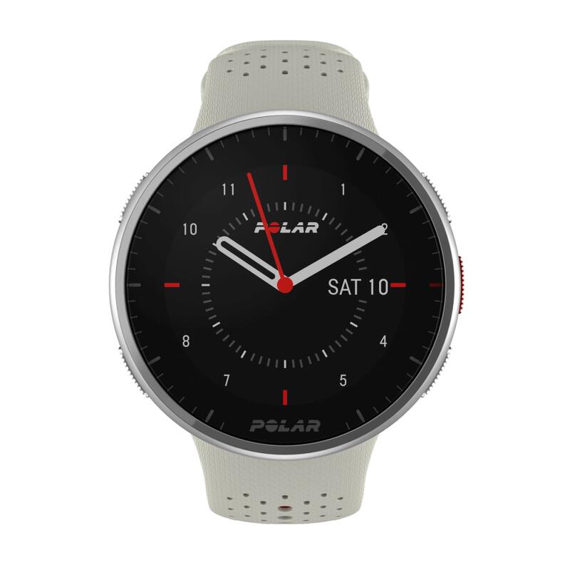 MONTRE CONNECTÉE CARDIO GPS & BAROMETRE INTEGRÉ POLAR PACER PRO BLANC