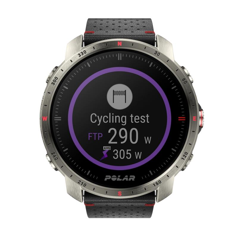 MONTRE CONNECTÉE GPS OUTDOOR AVEC BAROMETRE INTEGRÉ POLAR GRIT X PRO TITAN