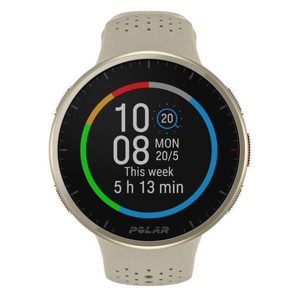 POLAR Geavanceerd Sporthorloge Pacer Pro - GPS, Hartslagmeter, Barometer - Gold Dust