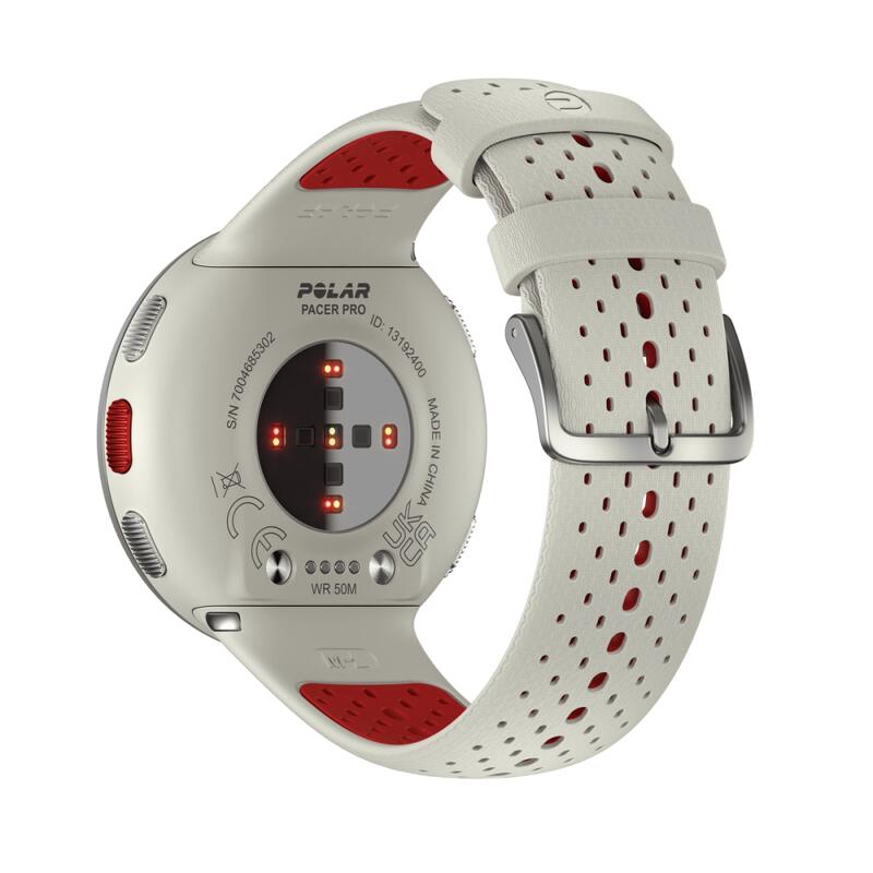 MONTRE CONNECTÉE CARDIO GPS & BAROMETRE INTEGRÉ POLAR PACER PRO BLANC