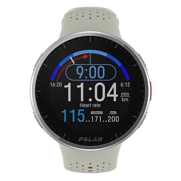 Montre connectée du sport - GPS, Baromètre - Pacer Pro Blanc