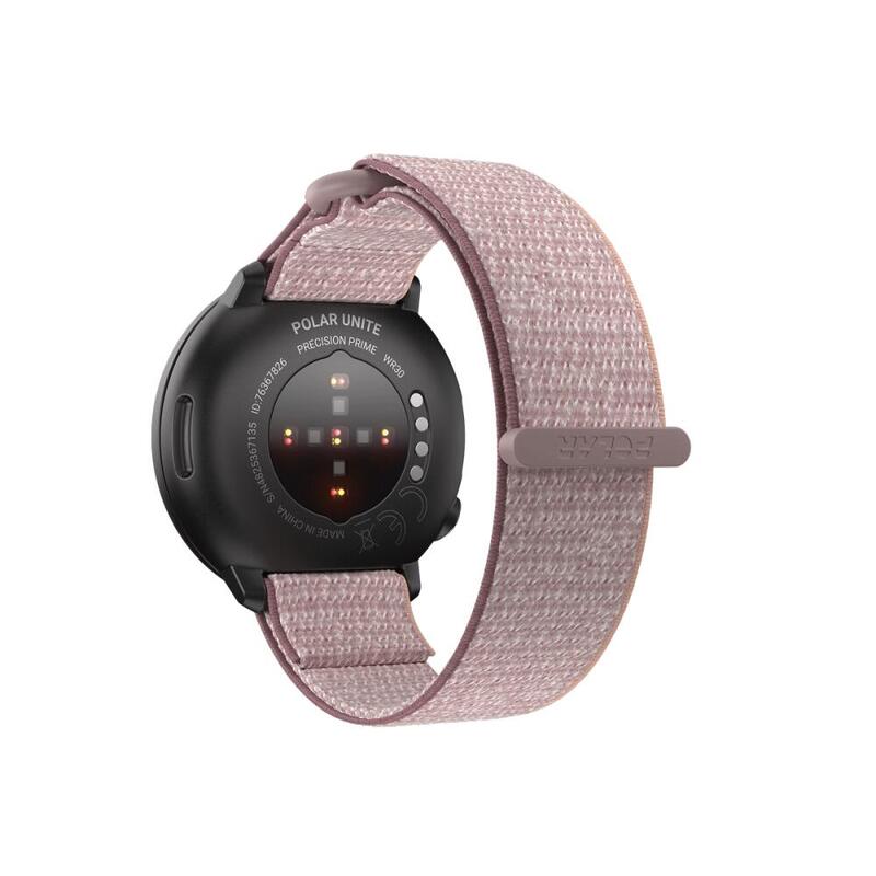 FITNESS TRACKER MET KLITTENBAND POLAR UNITE ROZE