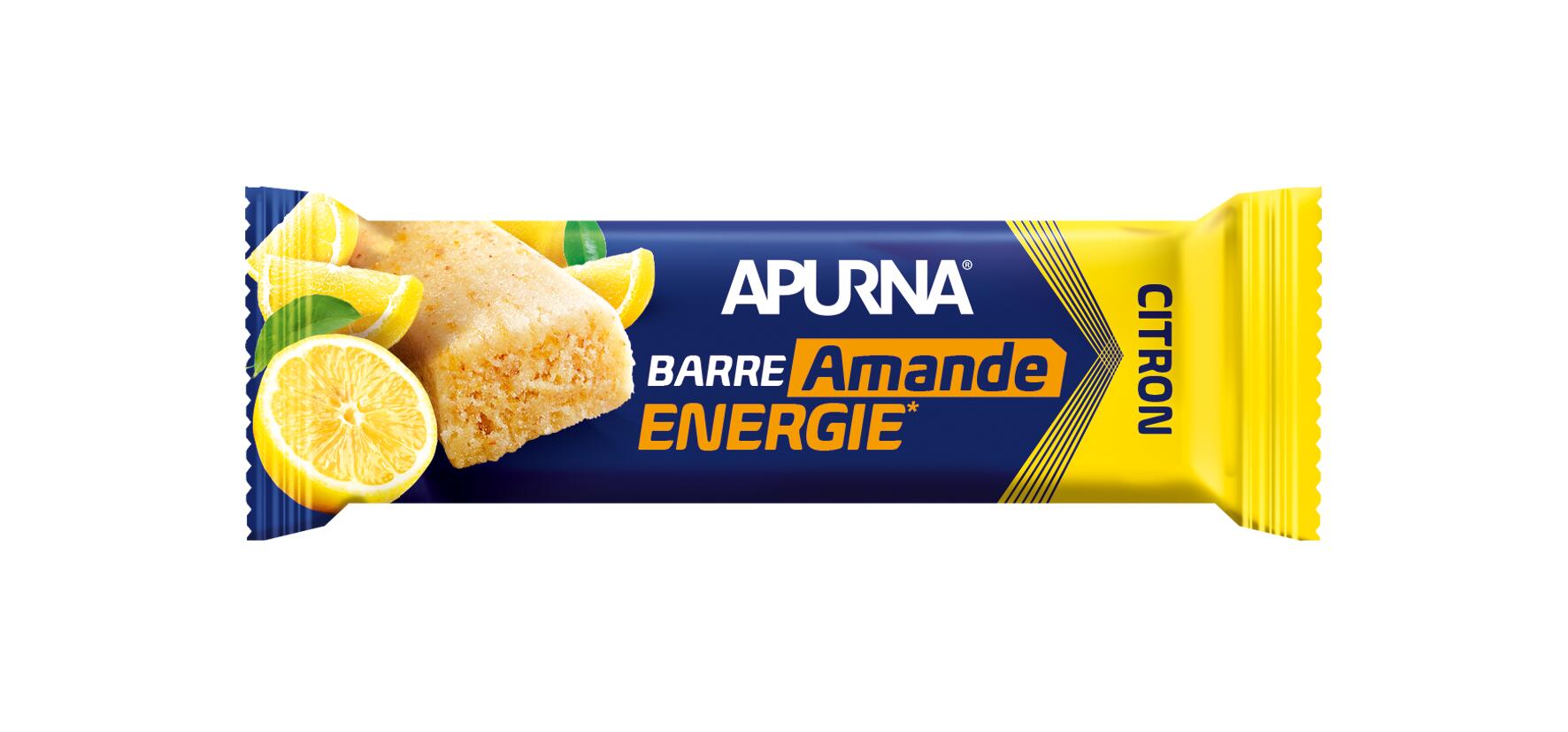Lot de 5 barres fondantes Apurna Citron/Amande 2/5