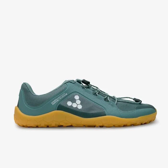 Zapatillas Running para Mujer Vivobarefoot Primus Trail II Fg Verde Agua Vegano