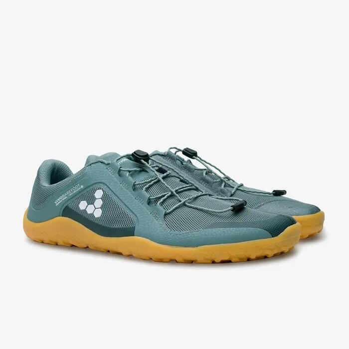 Zapatillas Running para Mujer Vivobarefoot Primus Trail II Fg Verde Agua Vegano
