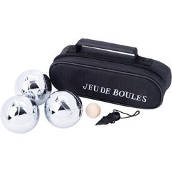 Jeu de boules set metaal (3st.)