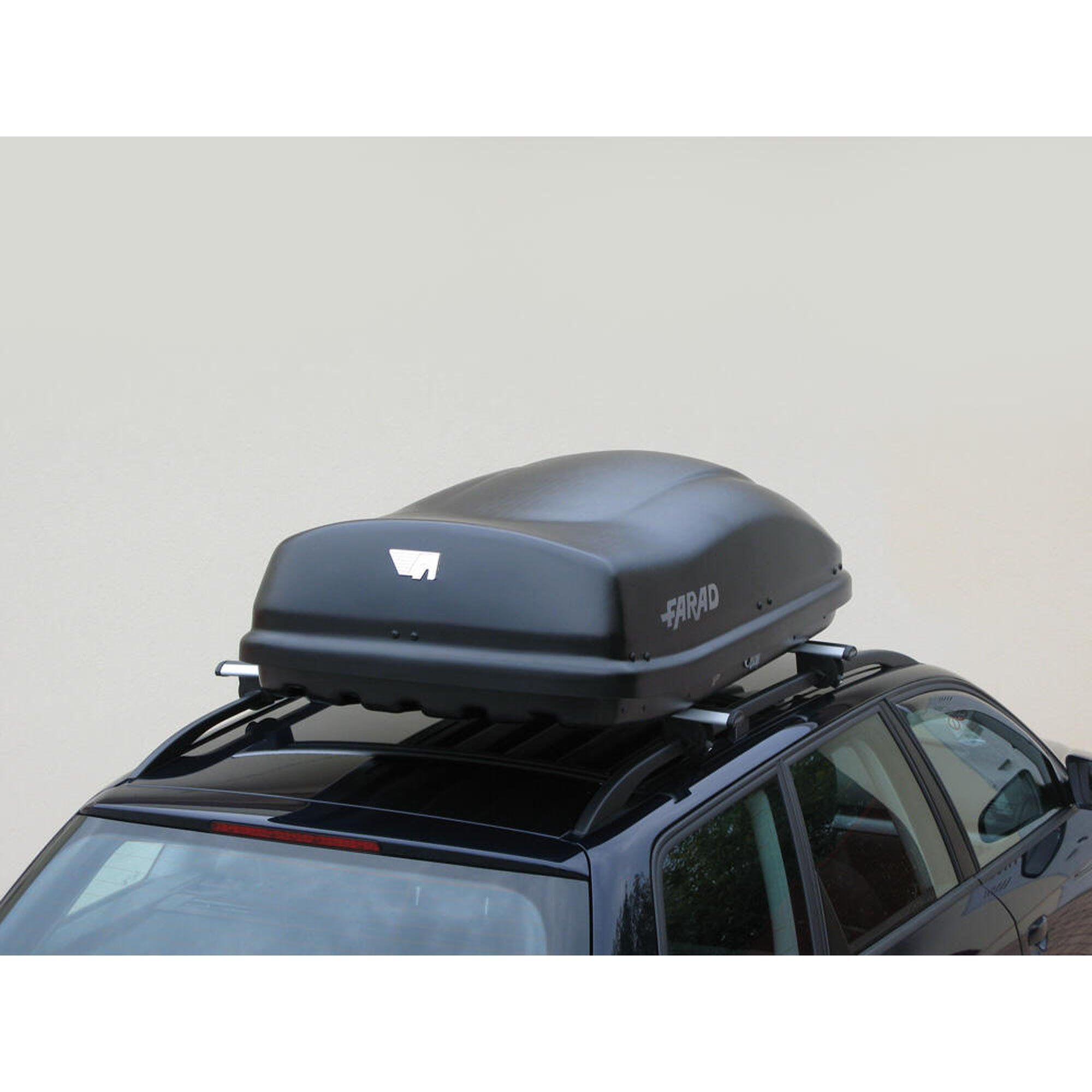 FARAD Marlin 400L zwarte dakkoffer 2/6