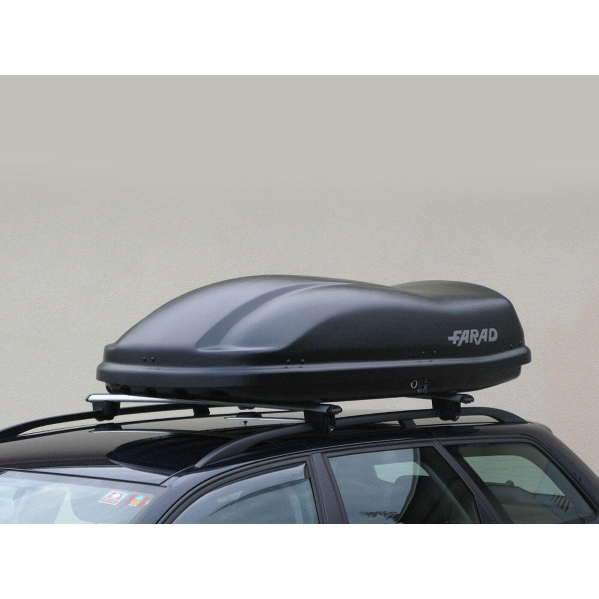FARAD Marlin 400L zwarte dakkoffer 4/6