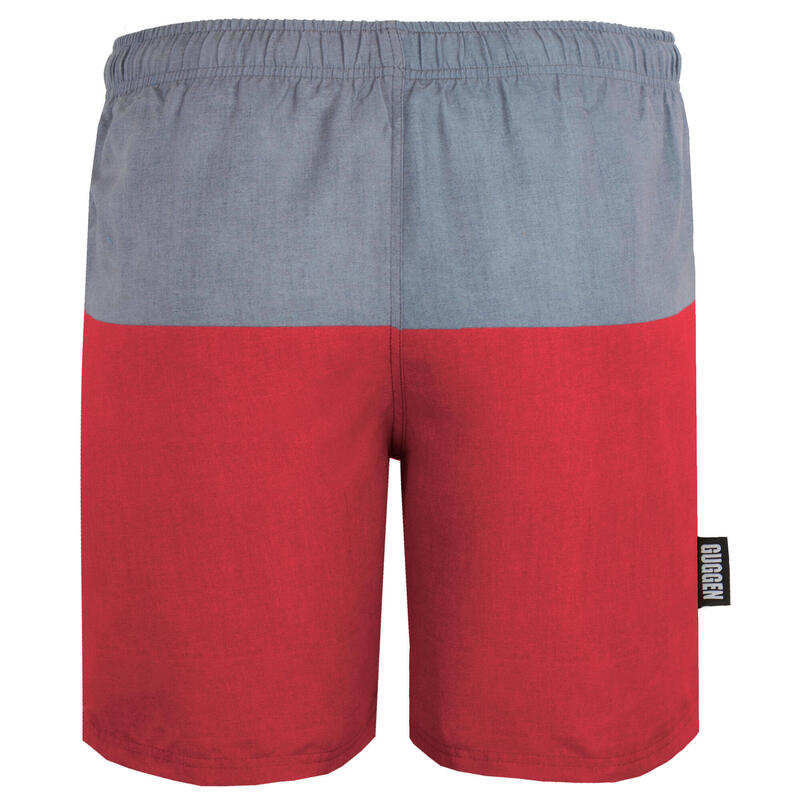 GUGGEN MOUNTAIN 1606 Boardshort Short Maillot de bain homme à rayures