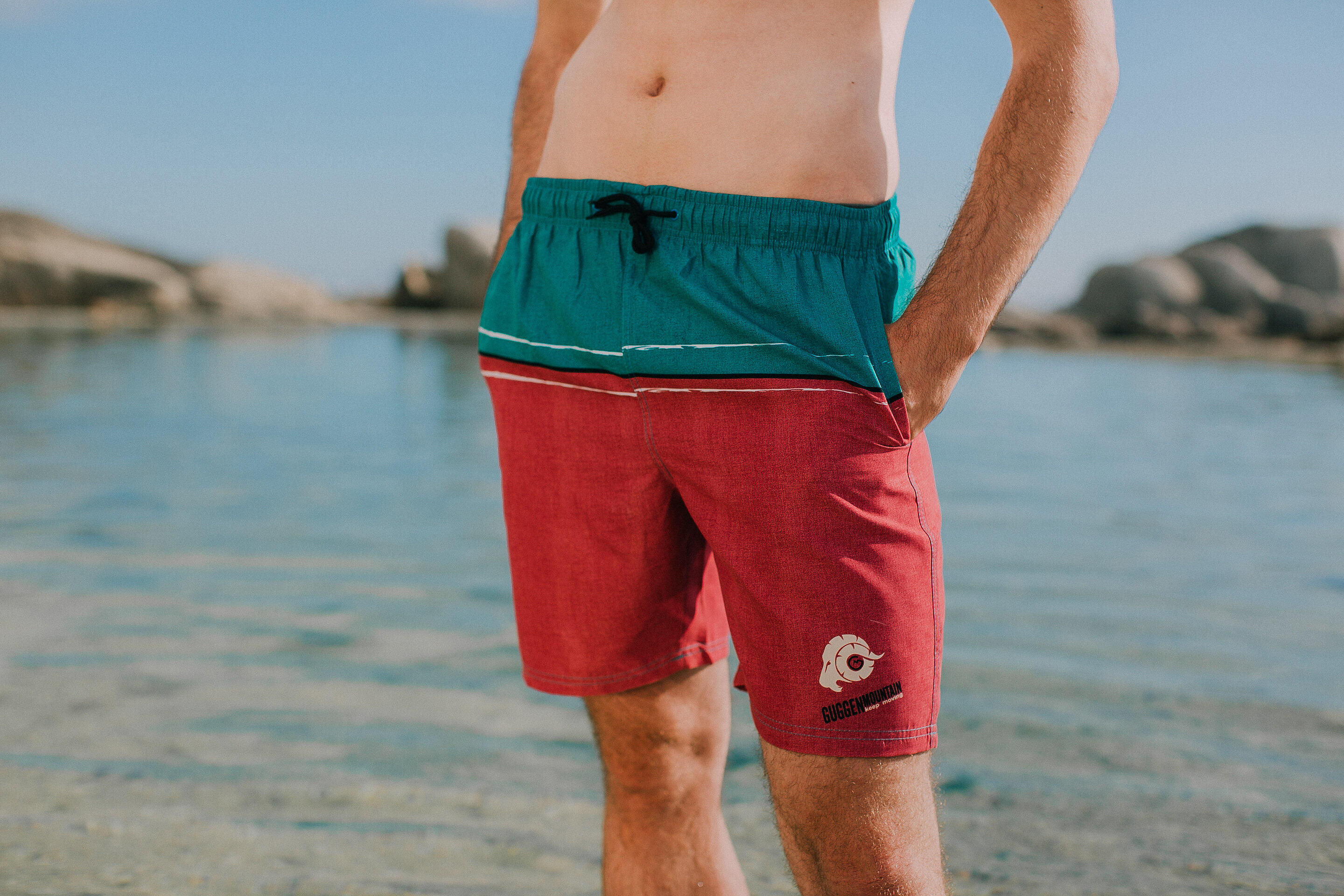 GUGGEN MOUNTAIN 1607 Short Maillot de bain homme 3/6