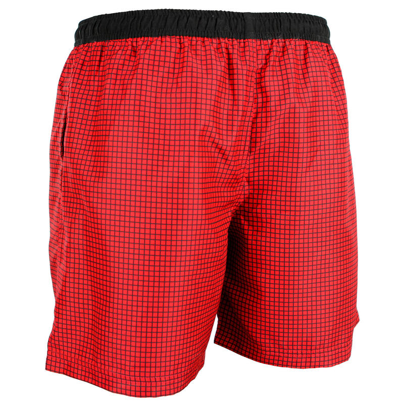 GUGGEN MOUNTAIN Style 6 Boardshort Short Maillot de bain homme à carreaux